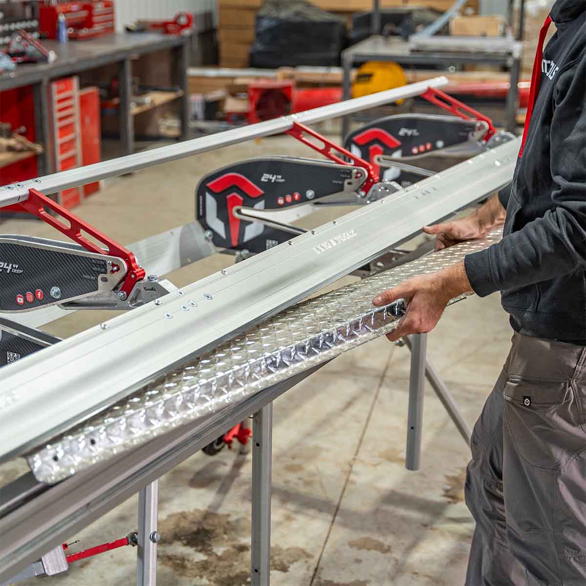 Brake Stabilizing Step Platform