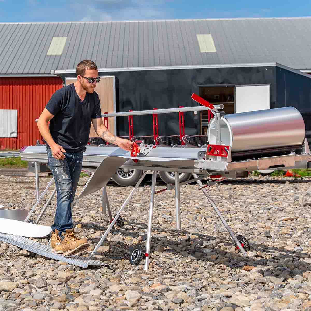 Brake Stabilizing Step Platform