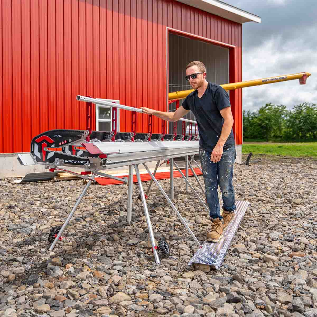 Brake Stabilizing Step Platform