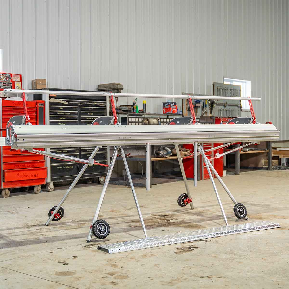 Brake Stabilizing Step Platform