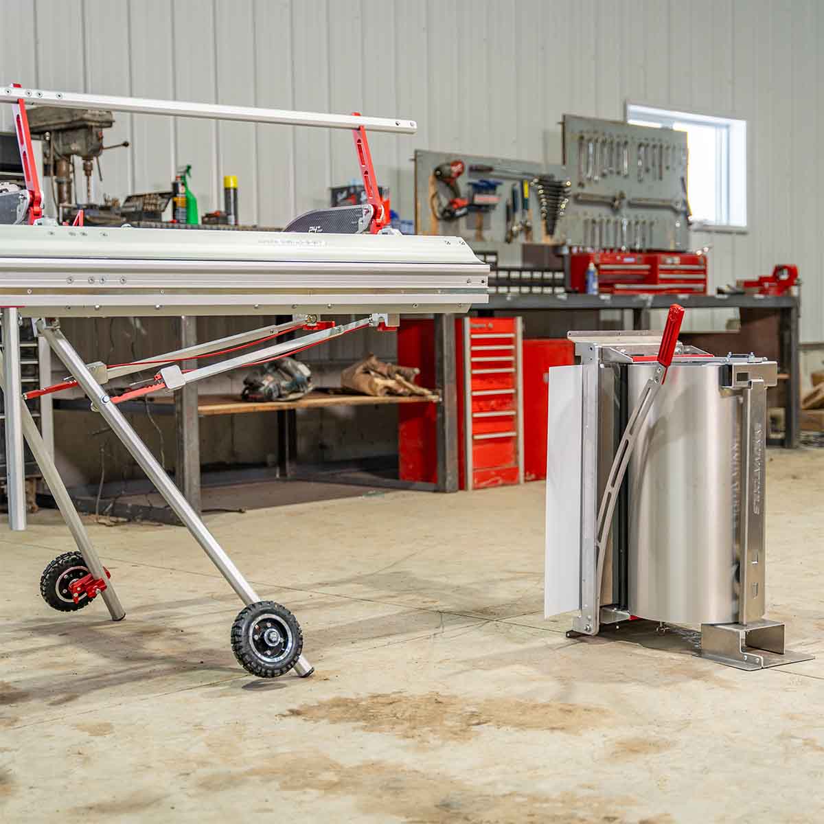 Free-Standing Trim Coil Holder