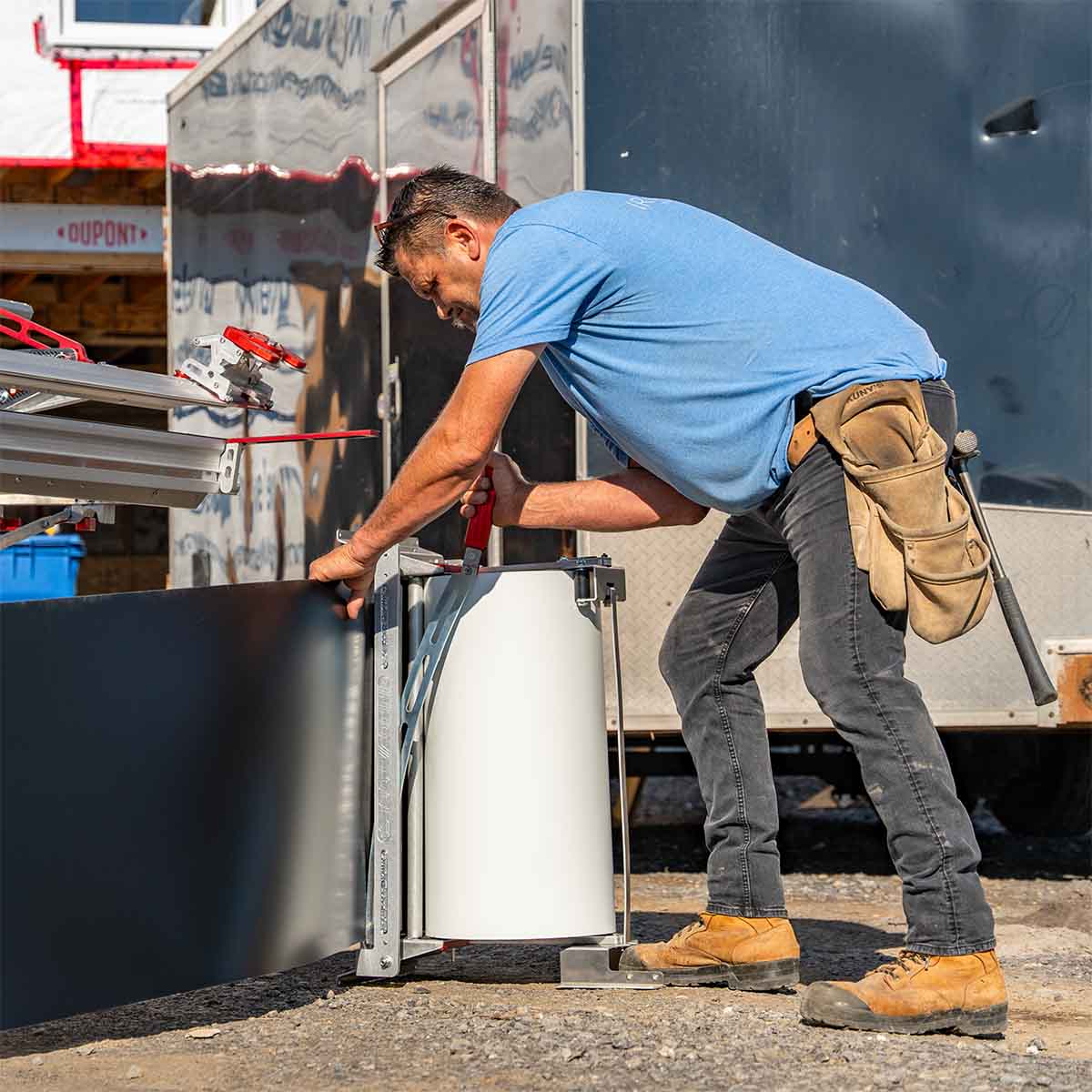 Free-Standing Trim Coil Holder